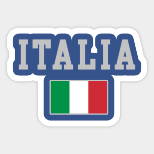 Italia Flag Italian Italy Family Heritage Sticker